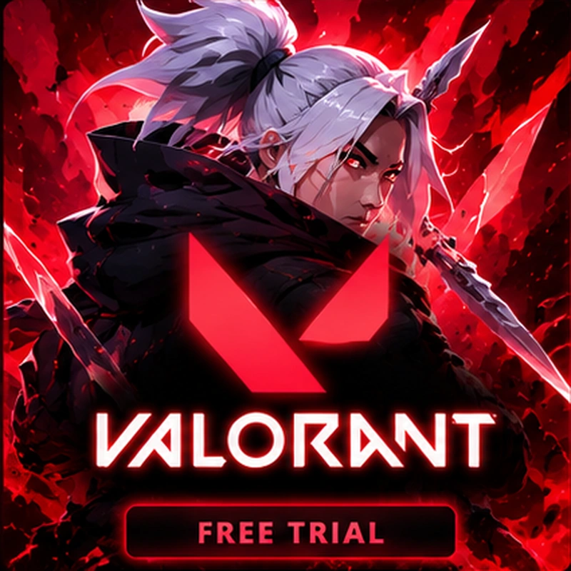 Valorant trial key artwork