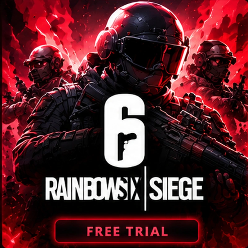 Rainbow Six Siege trial key artwork